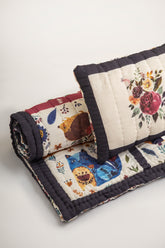 Animals El Yapımı Organik Pamuk Çocuk Yatak Örtüsü - uniqlooms.com