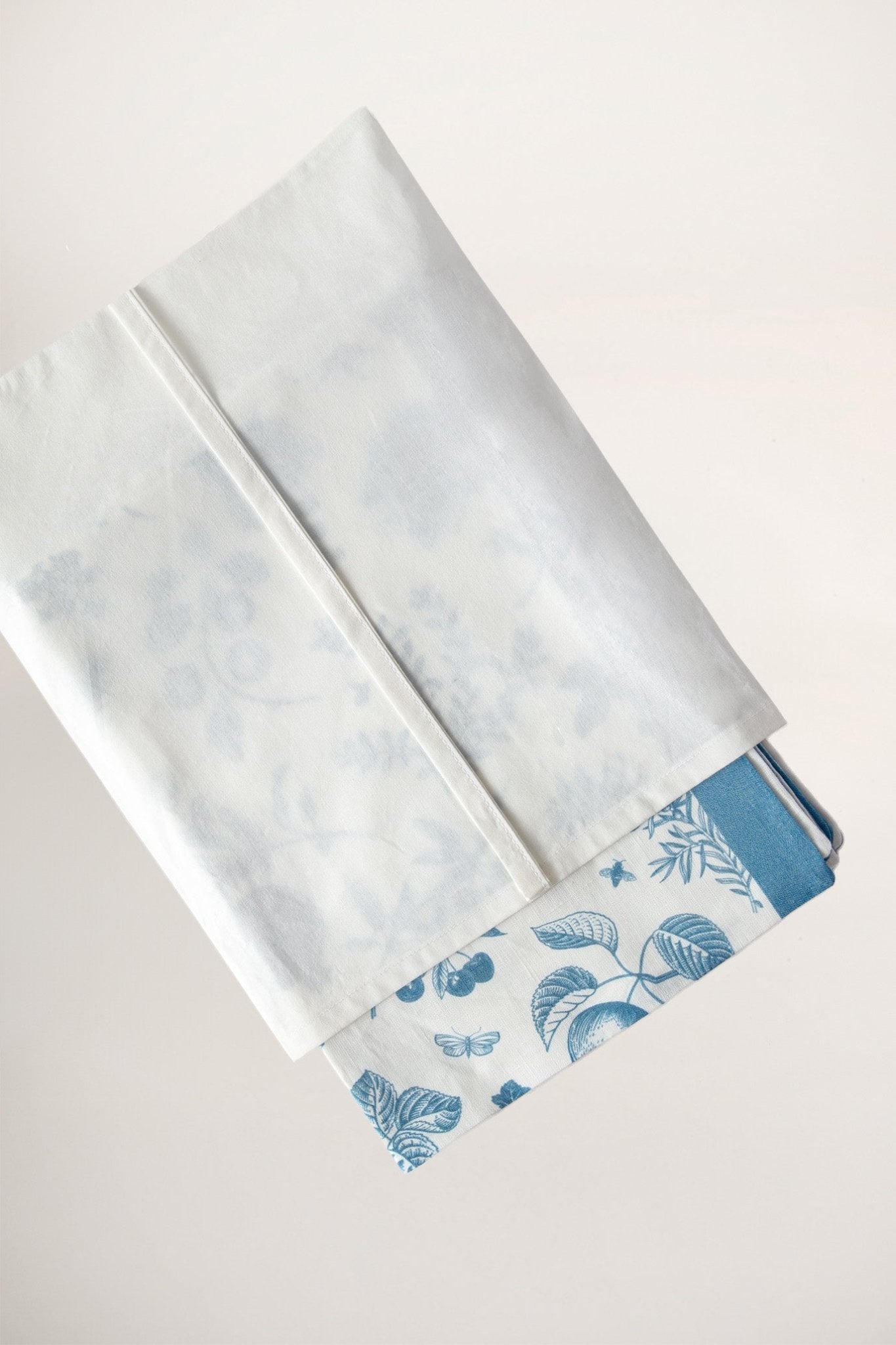 Azure Garden Keten 4'lü Amerikan Servis - uniqlooms.com