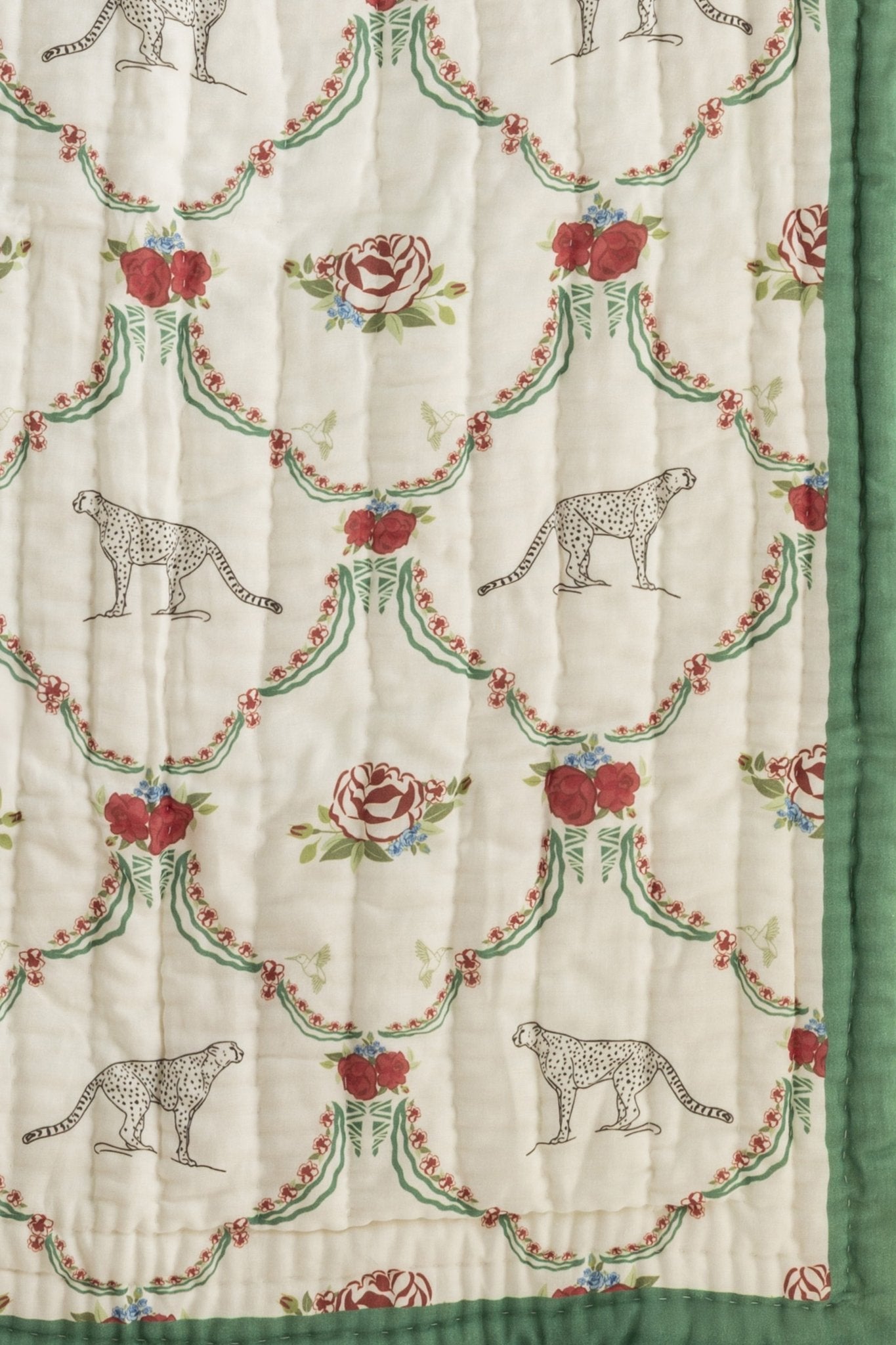 Cheetah El Yapımı Organik Pamuk Çocuk Yatak Örtüsü - uniqlooms.com