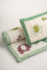 Elephant El Yapımı Organik Pamuk Çocuk Yatak Örtüsü - uniqlooms.com