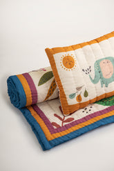 Jungle El Yapımı Organik Pamuk Çocuk Yatak Örtüsü - uniqlooms.com