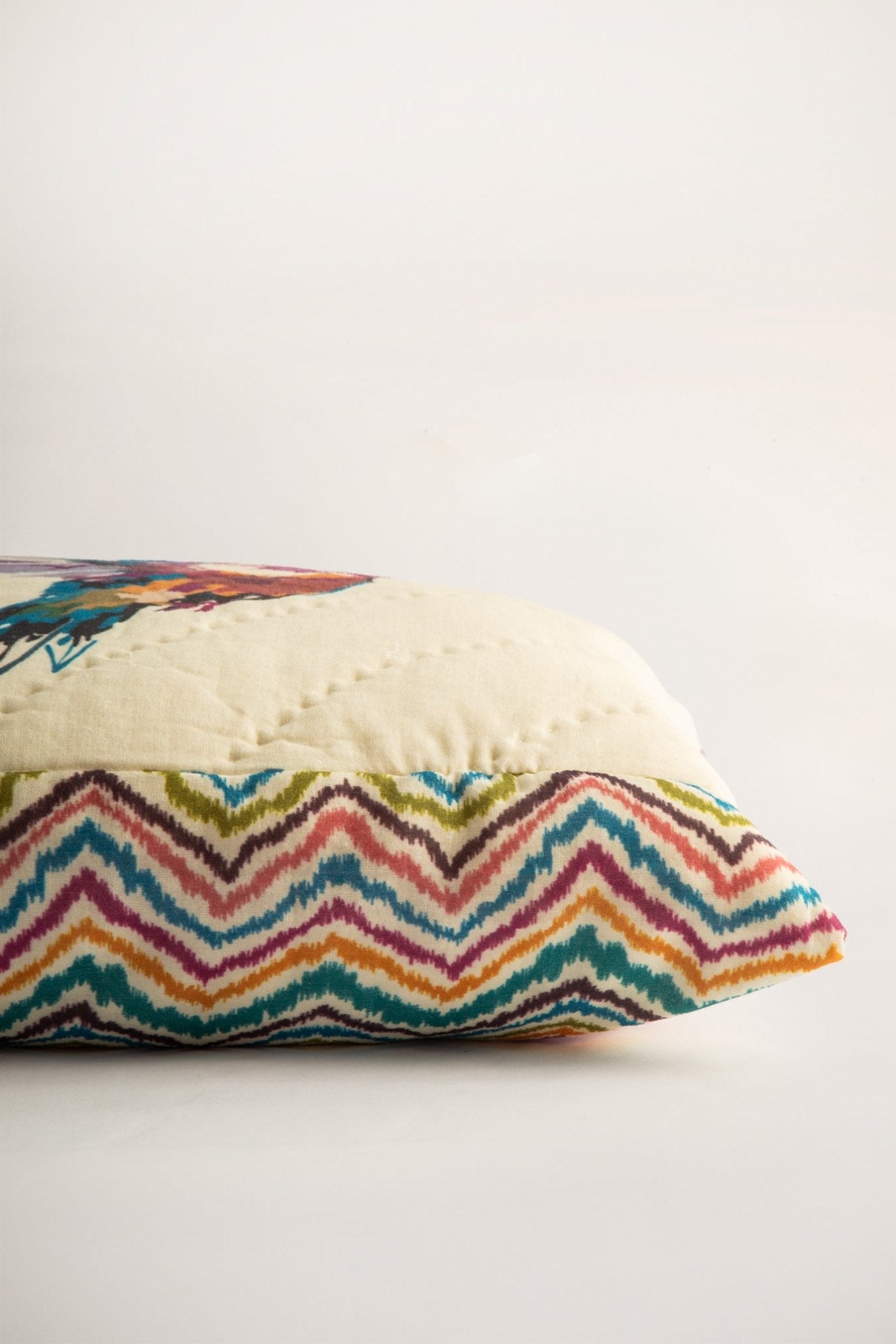 Natures Lulubaby Kuş Pano El Yapımı 2'li Yastık Kılıfı - uniqlooms.com