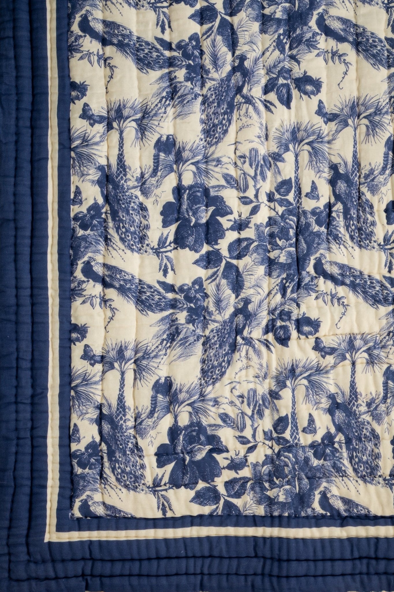 Plume Organik Pamuk El Yapımı Yatak Örtüsü - uniqlooms.com