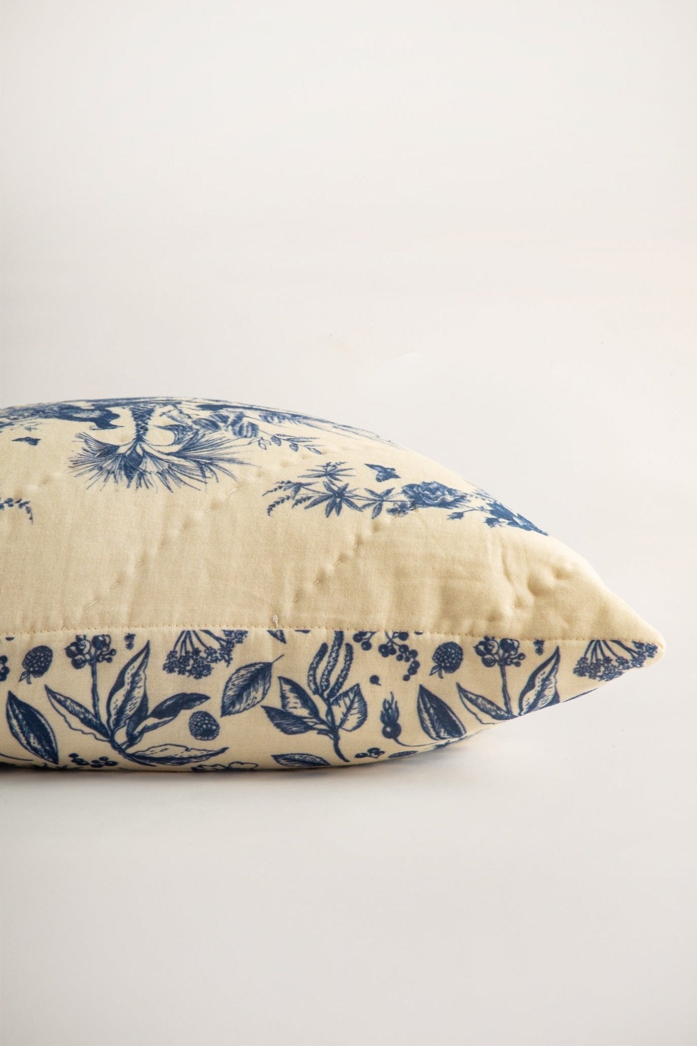 Plume Pano Desenli El Yapımı 2'li Yastık Kılıfı - uniqlooms.com