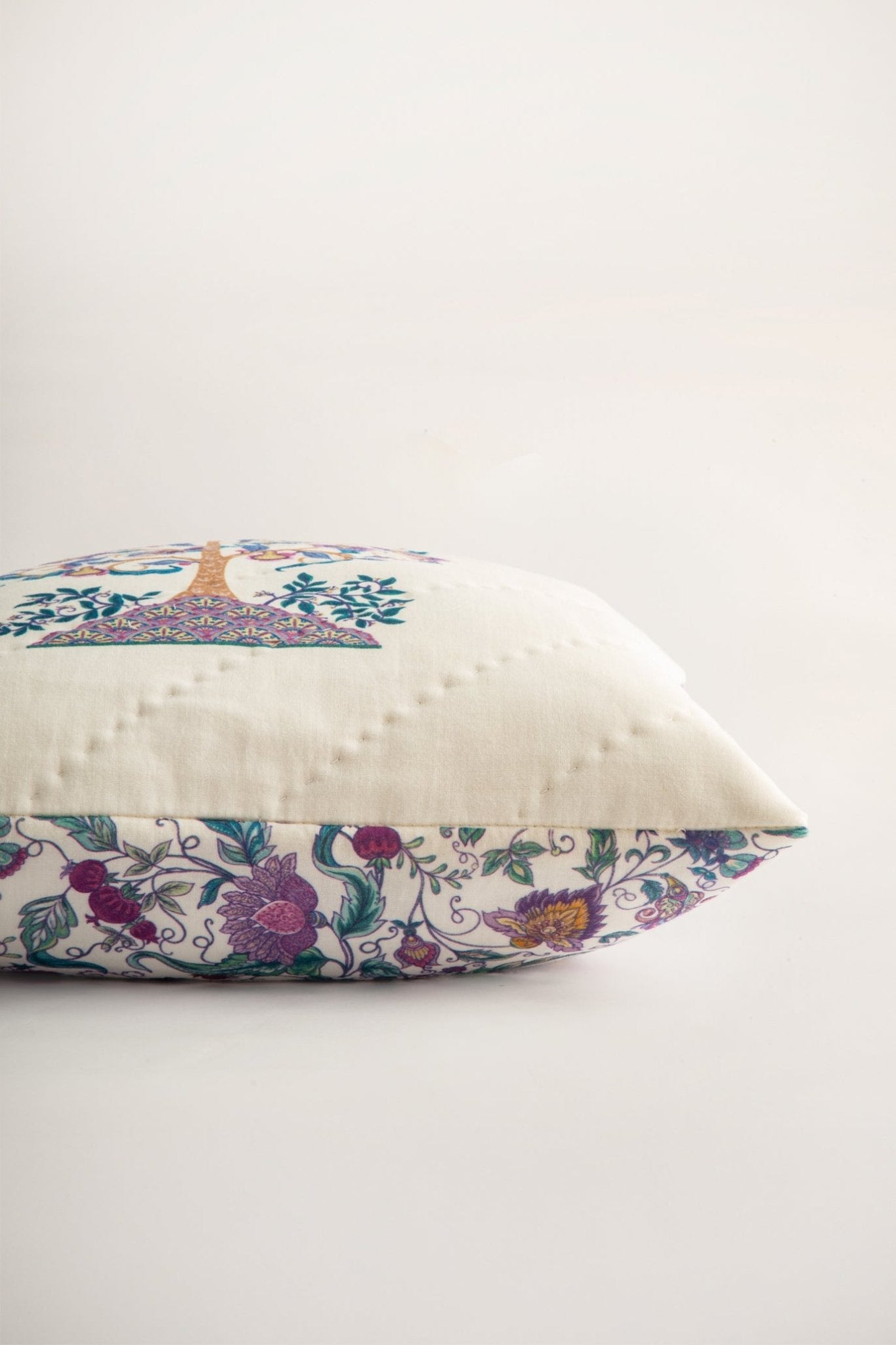 Roots Ağac Desenli El Yapımı 2'li Yastık Kılıfı - uniqlooms.com