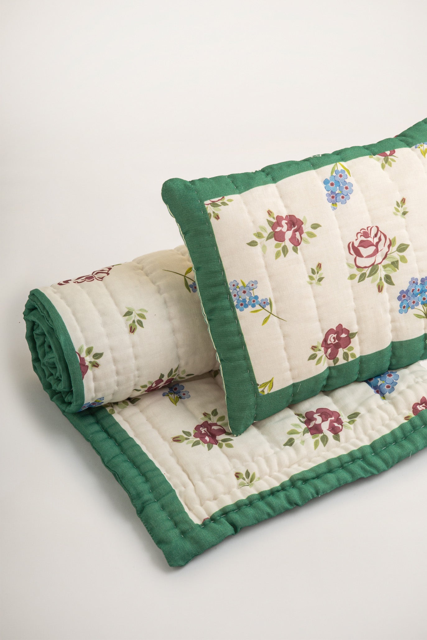 Rose El Yapımı Organik Pamuk Çocuk Yatak Örtüsü - uniqlooms.com