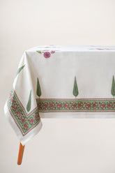 Tree Valley Keten Masa Örtüsü - uniqlooms.com