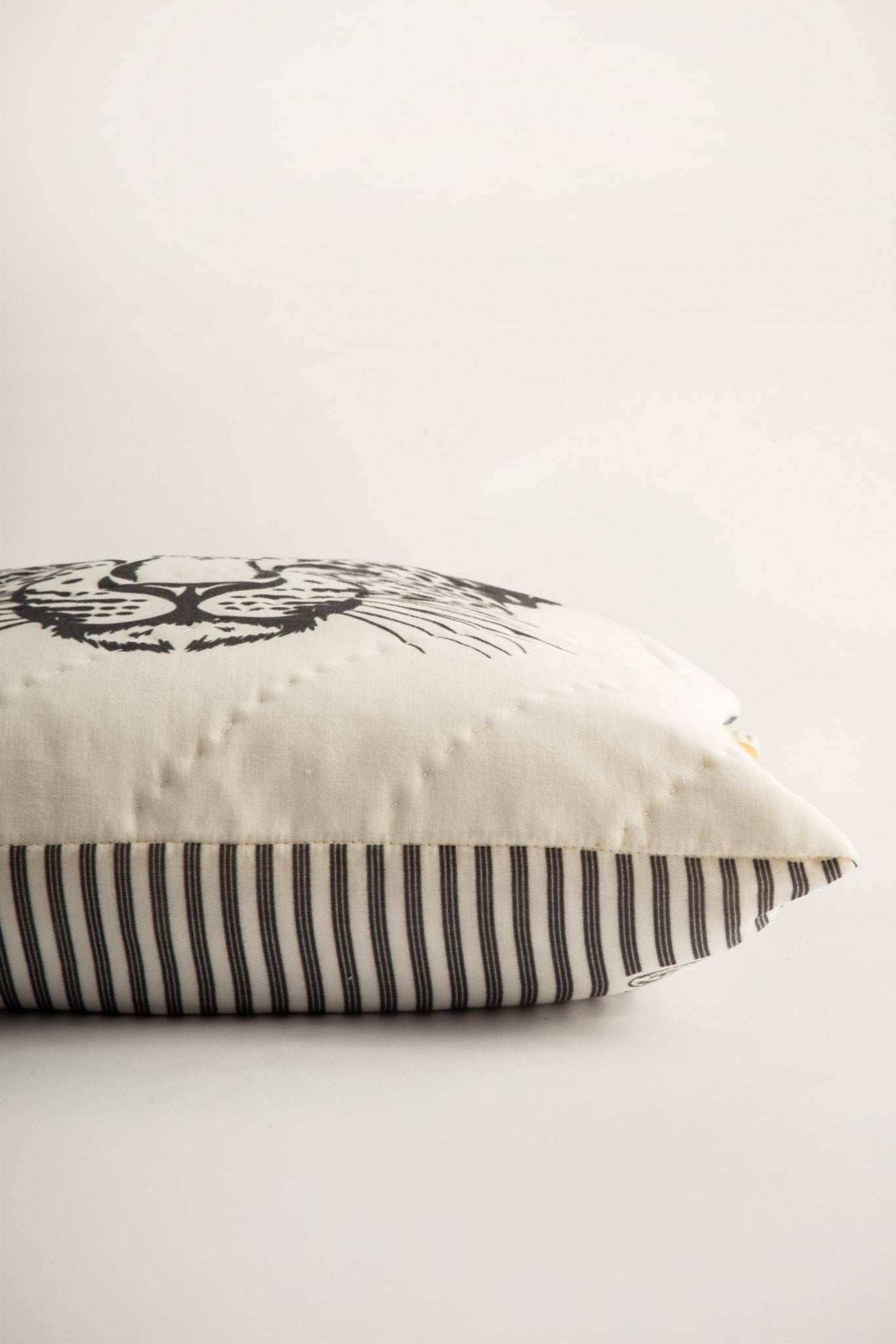 Wild Leopar Pano El Yapımı 2'li Yastık Kılıfı - uniqlooms.com