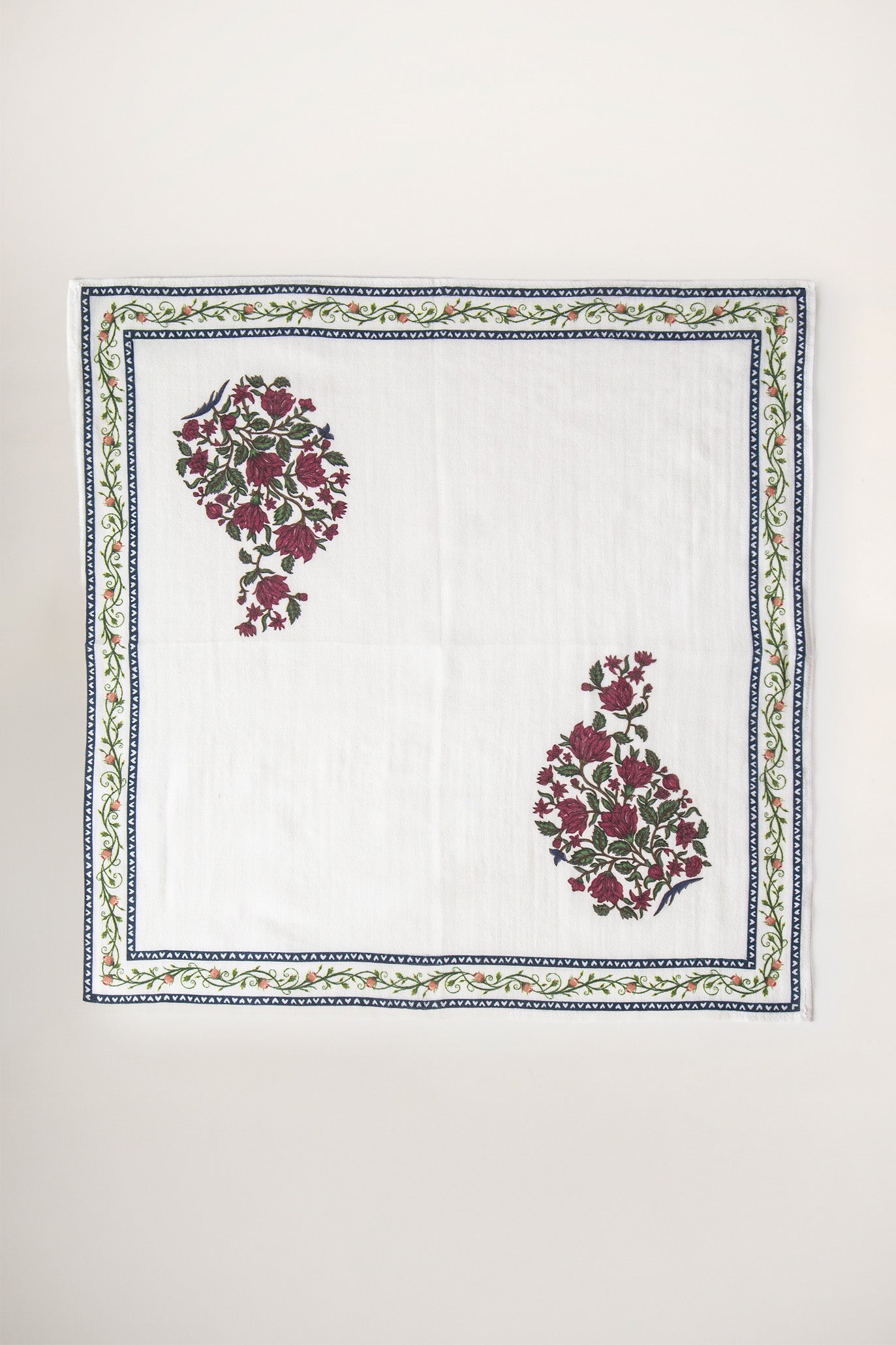 Heaven Motif Desen 4'lü Organik Müslin Servis Peçete Seti - uniqlooms.com