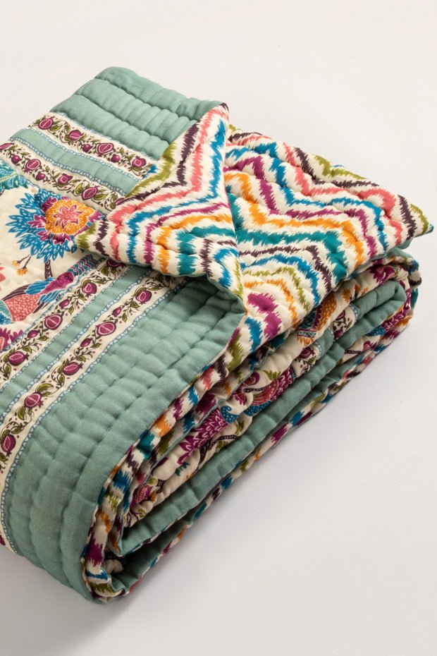 Nature's Lulubaby Organik Pamuk El Yapımı Yatak Örtüsü - uniqlooms.com