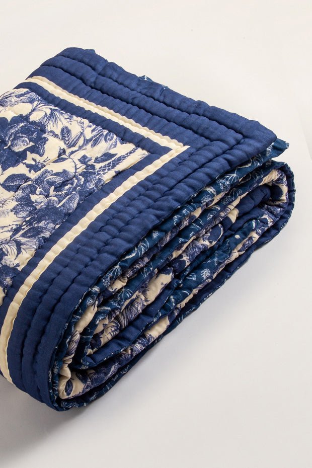 Plume Organik Pamuk El Yapımı Yatak Örtüsü - uniqlooms.com