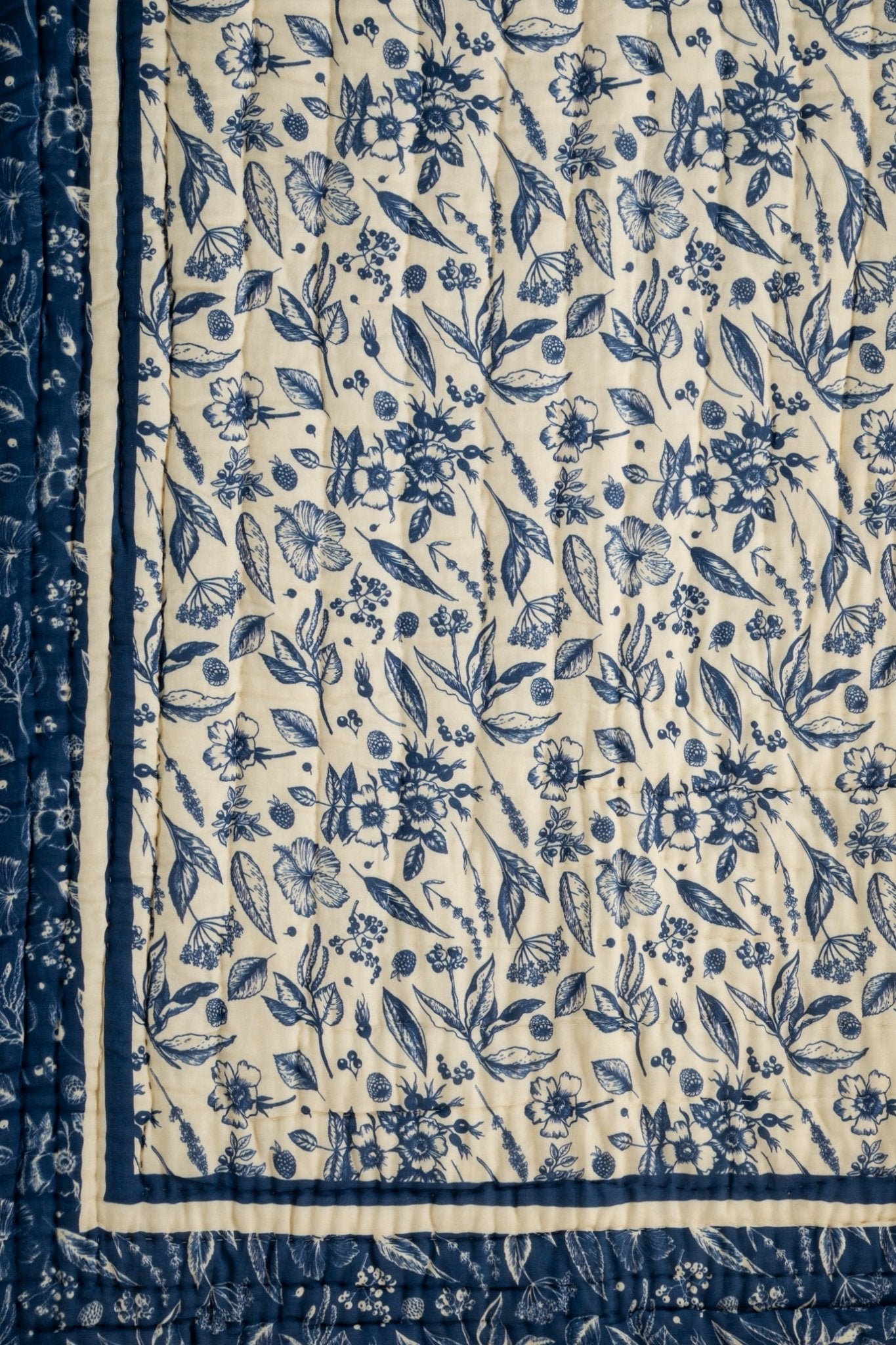 Plume Organik Pamuk El Yapımı Yatak Örtüsü - uniqlooms.com