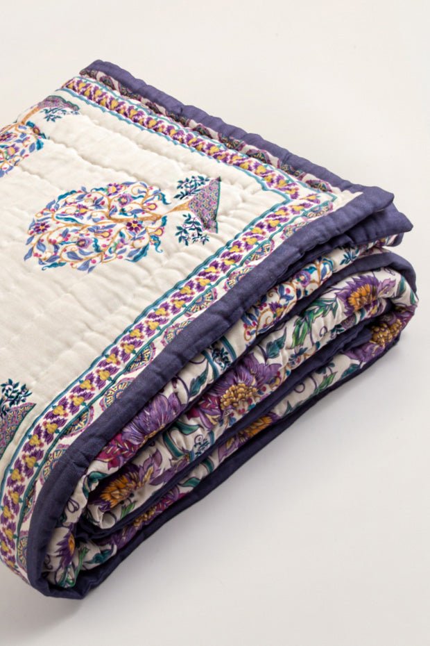 Roots Organik Pamuk El Yapımı Yatak Örtüsü - uniqlooms.com