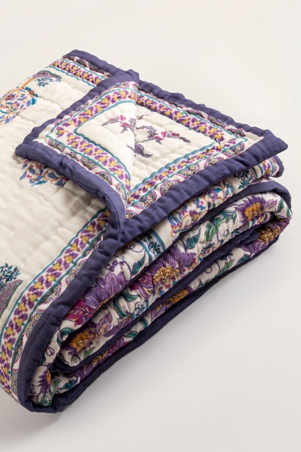 Roots Organik Pamuk El Yapımı Yatak Örtüsü - uniqlooms.com