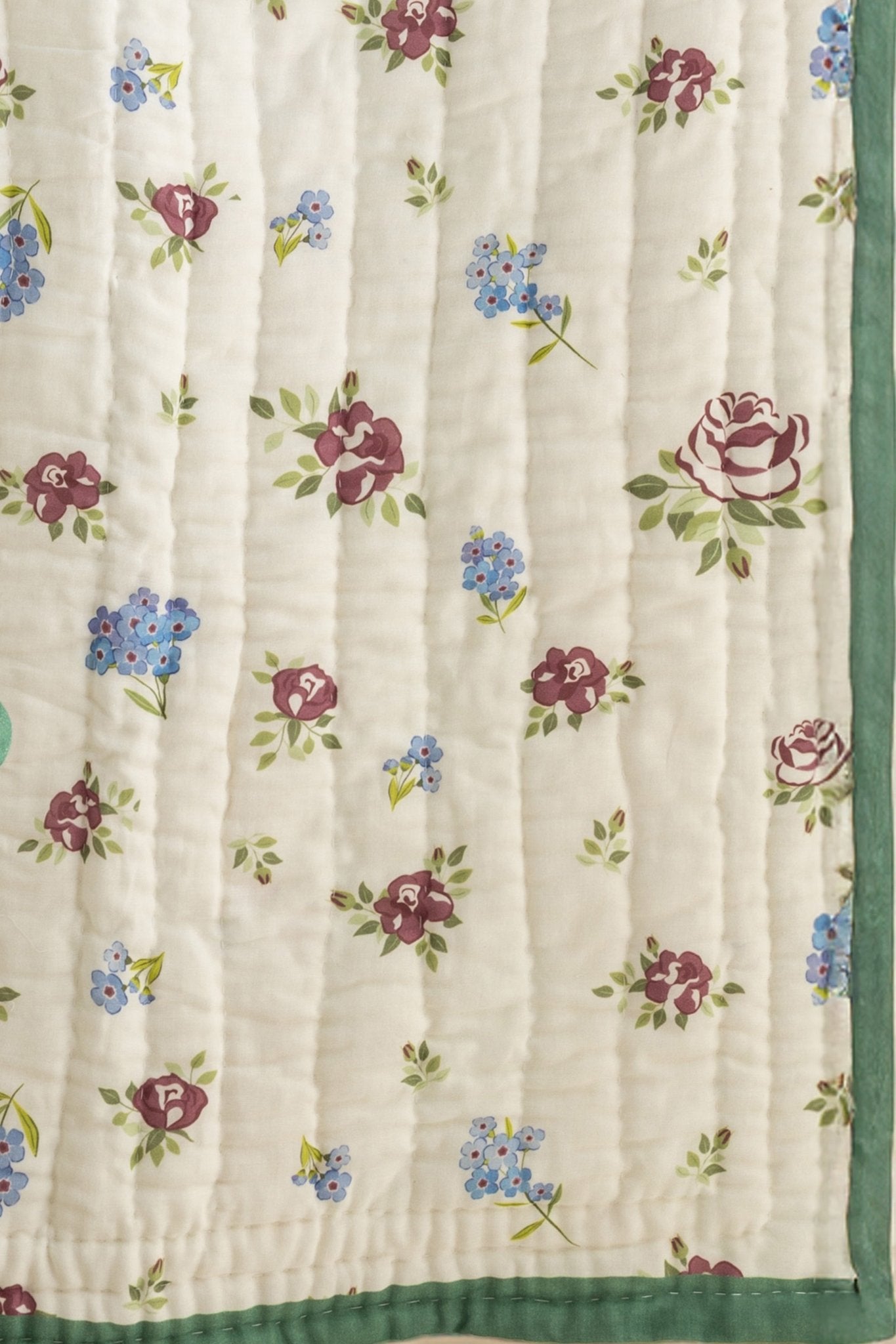 Rose El Yapımı Organik Pamuk Çocuk Yatak Örtüsü - uniqlooms.com