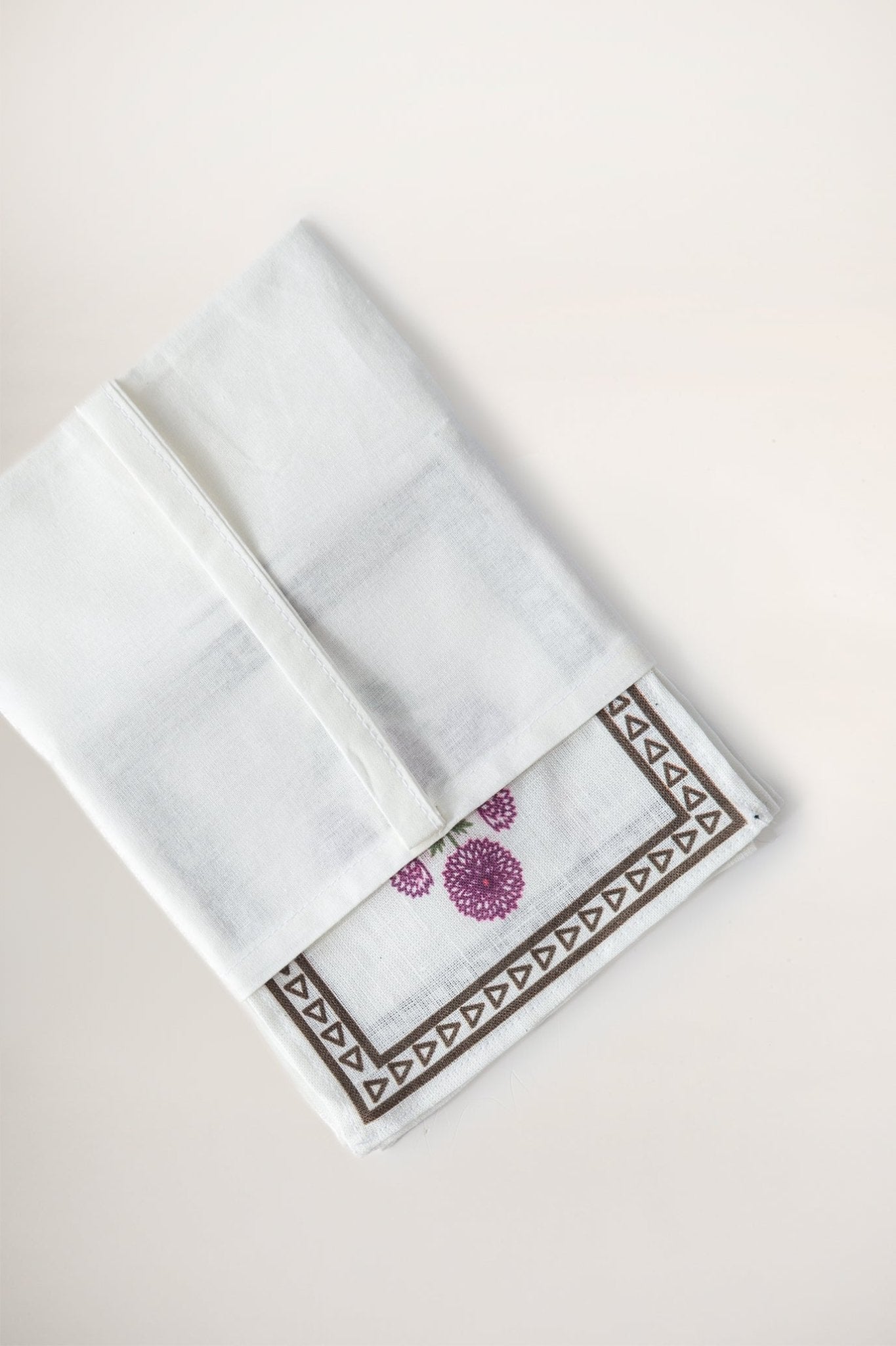 Tree Valley Keten 6'lı Kokteyl Peçete Seti - uniqlooms.com