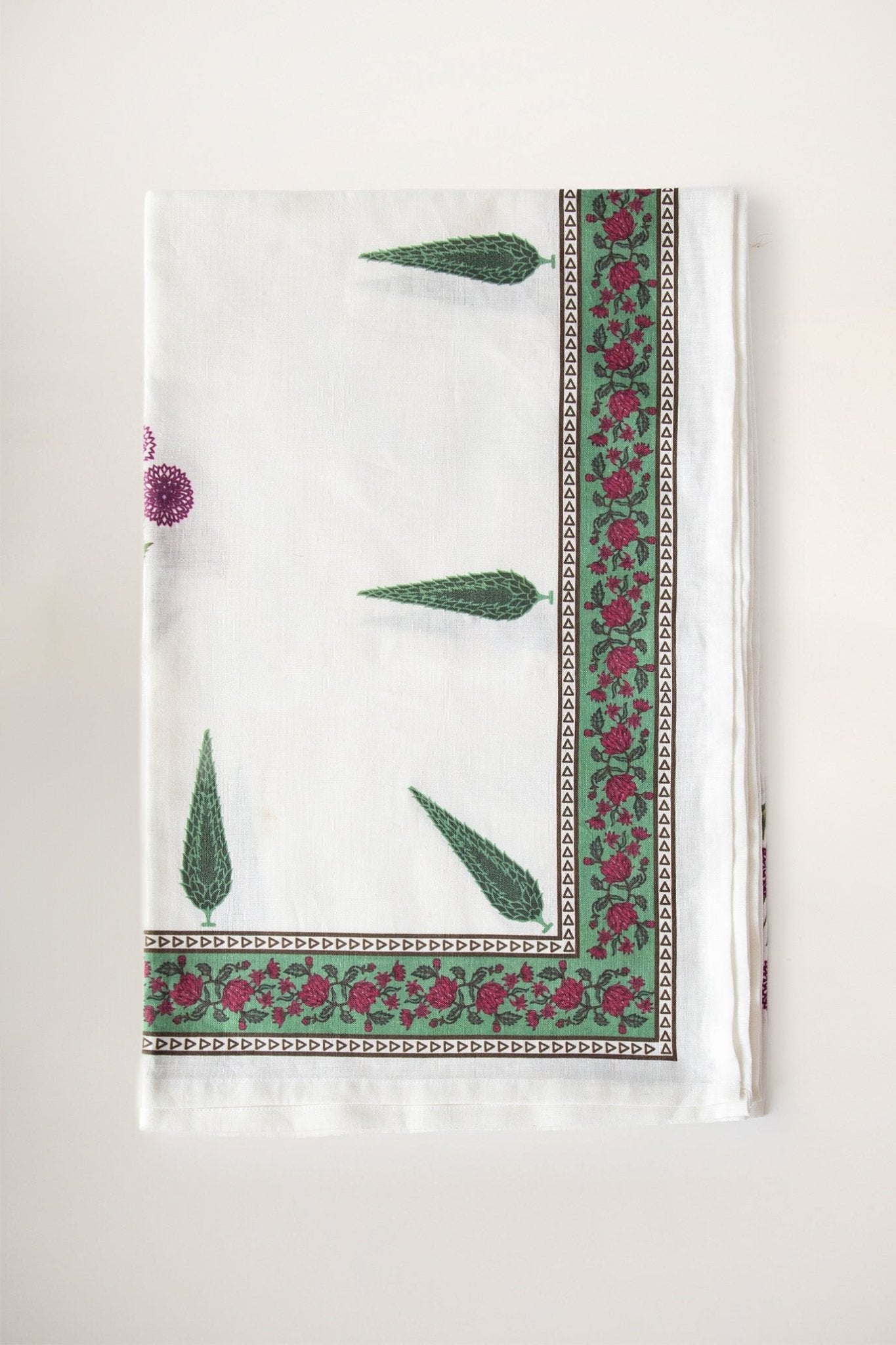 Tree Valley Keten Masa Örtüsü - uniqlooms.com